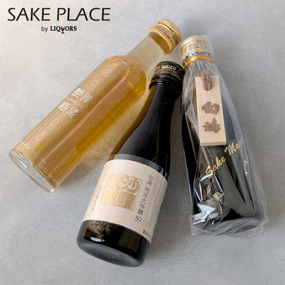 広島地酒 白鴻 蔵元Select 3 180ml×3本