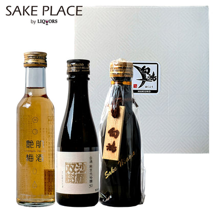 広島地酒 白鴻 蔵元Select 3 180ml×3本